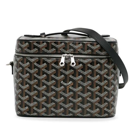 goyard muse vanity case price 2023|GOYARD Goyardine Muse Vanity Case Black .